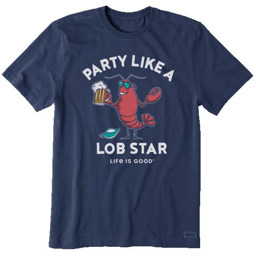 Life Is Good Men's Party Like A Lob Star Crusher Tee