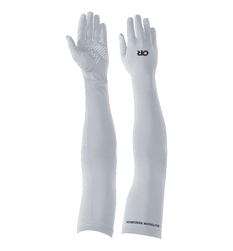 Outdoor Research ActiveIce Full Fingered Sun Sleeves TITANIUM