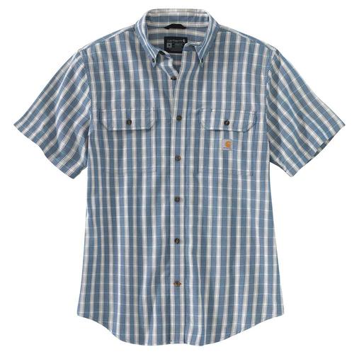 loose chambray shirt