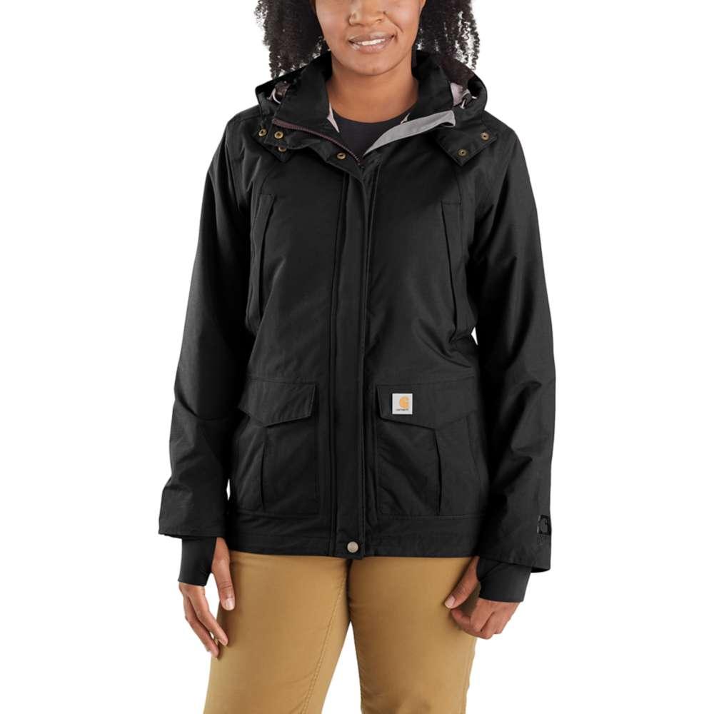 Carhartt Women's Rain Defender Shoreline Jacket BLACK