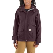 Carhartt Women's Rain Defender Shoreline Jacket DEEP_WINE