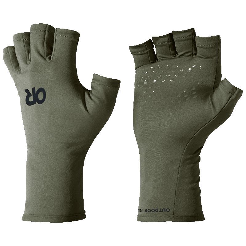 Outdoor Research ActiveIce Fingerless Sun Gloves FATIGUE