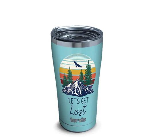  Tervis 20oz Let's Get Lost Stainless Tumbler