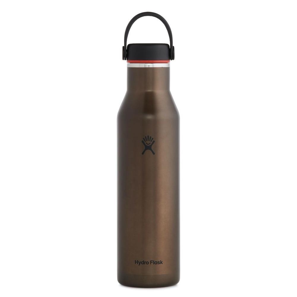 Hydroflask 21oz Standard Mouth Lightweight Bottle with Flex Cap OBSIDIAN
