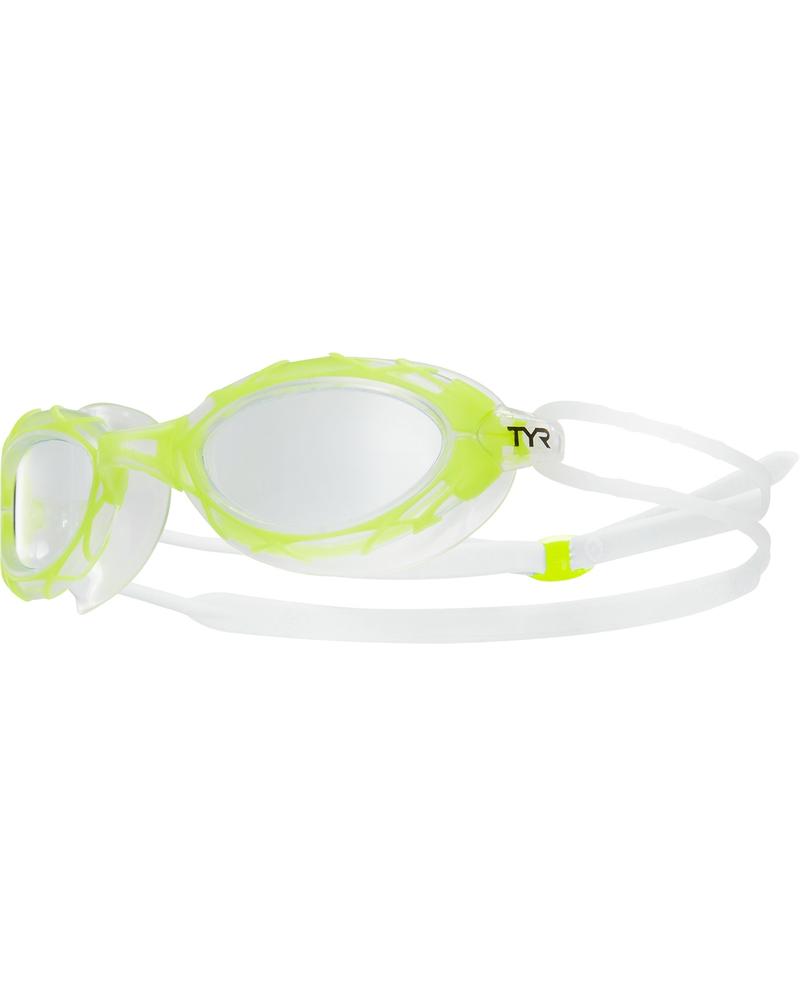 Tyr Nest Pro Adult Fit Swim Goggles CLEAR_YELLOW_CLEAR