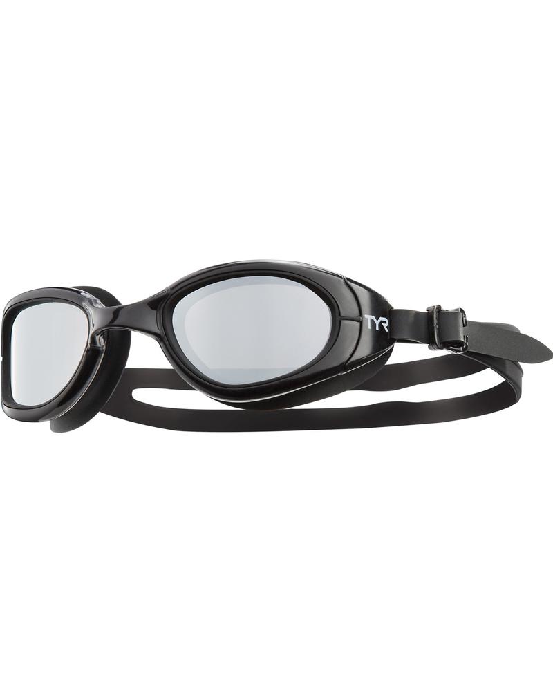 Tyr Women's Special Ops 2 Polarized Swim Goggles SILVER_BLK
