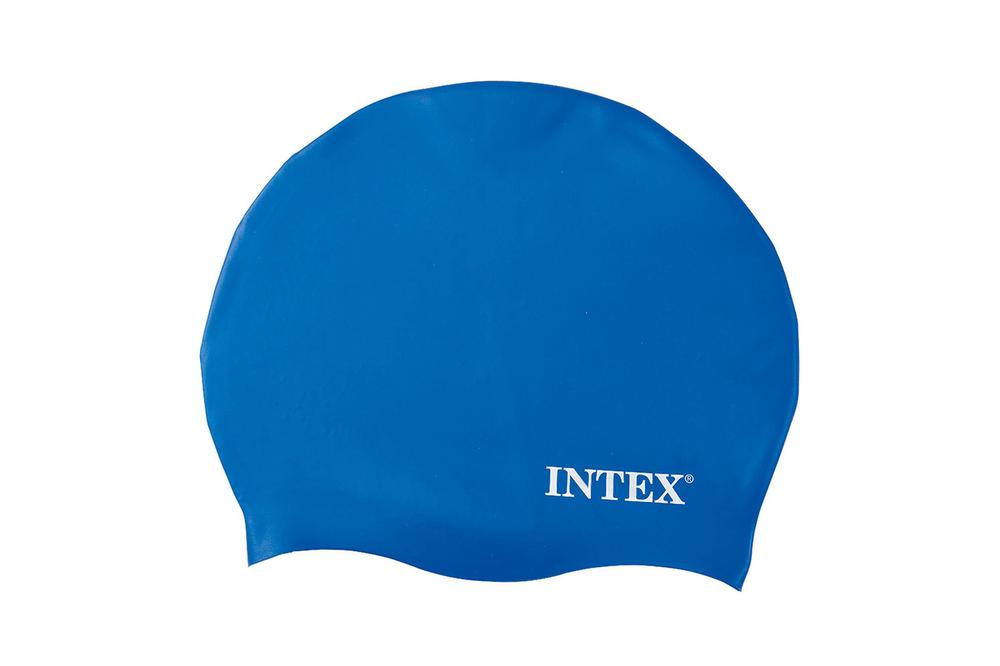 Intex Silicone Swim Cap BLUE
