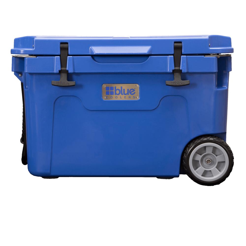 Blue Coolers 55 Qt Ice Vault with Wheels BLUE
