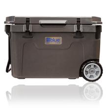Blue Coolers 55 Qt Ice Vault with Wheels GREY