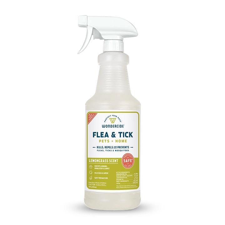 Wondercide Flea Tick and Mosquito Spray for Pets and Home 32oz LEMONGRASS