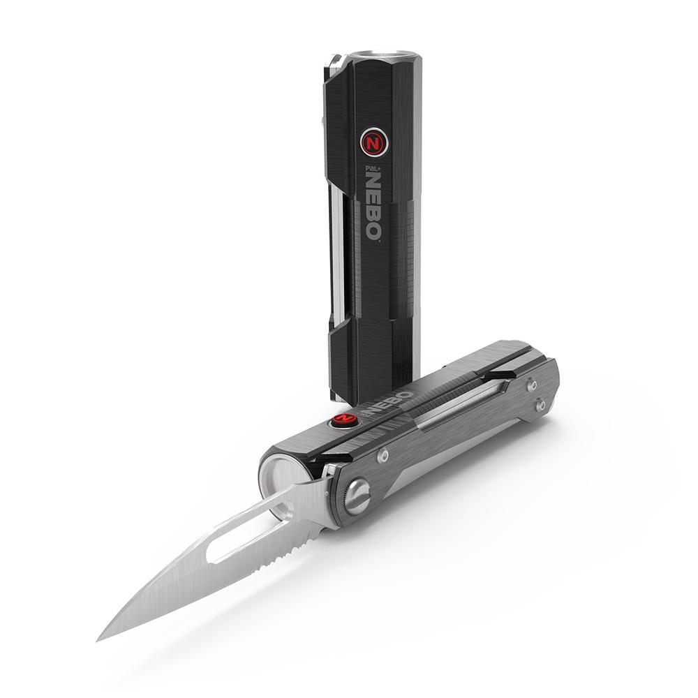  Nebo Pal + Rechargeable Flashlight With Powerbank And Folding Knife