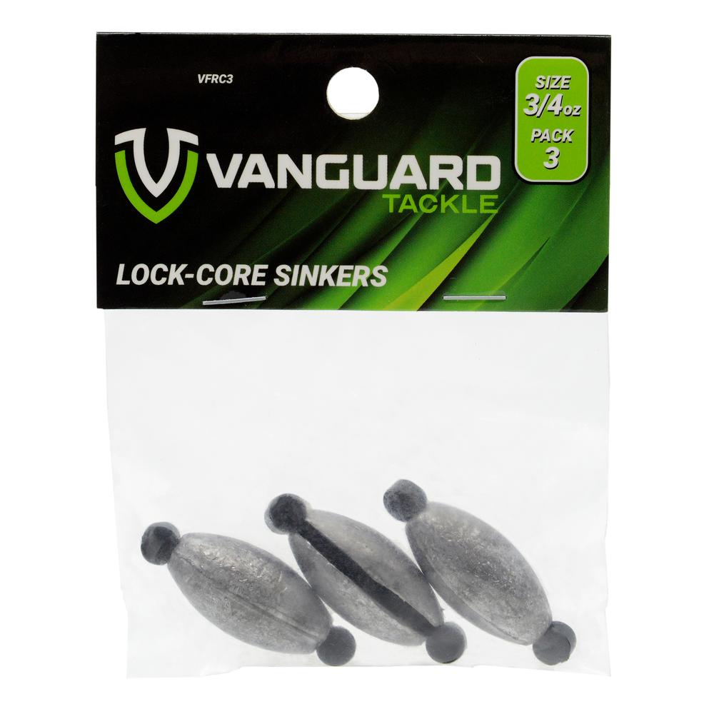  Vanguard Rubber Center Lock- Core Sinkers