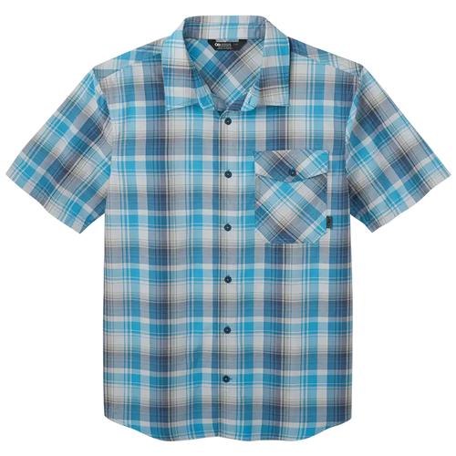 Outdoor Research Men's Seapine Plaid Short Sleeve Shirt
