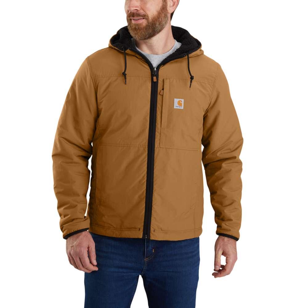 Carhartt Men's Rain Defender Relaxed Fit Reversible Fleece Lined Jacket