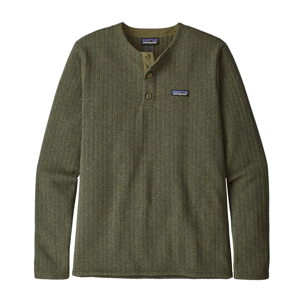 Patagonia Men's Better Sweater Fleece Ribbed Henley INDUSTRIALGREEN