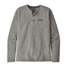 Patagonia Men's Better Sweater Fleece Ribbed Henley STONEWASH