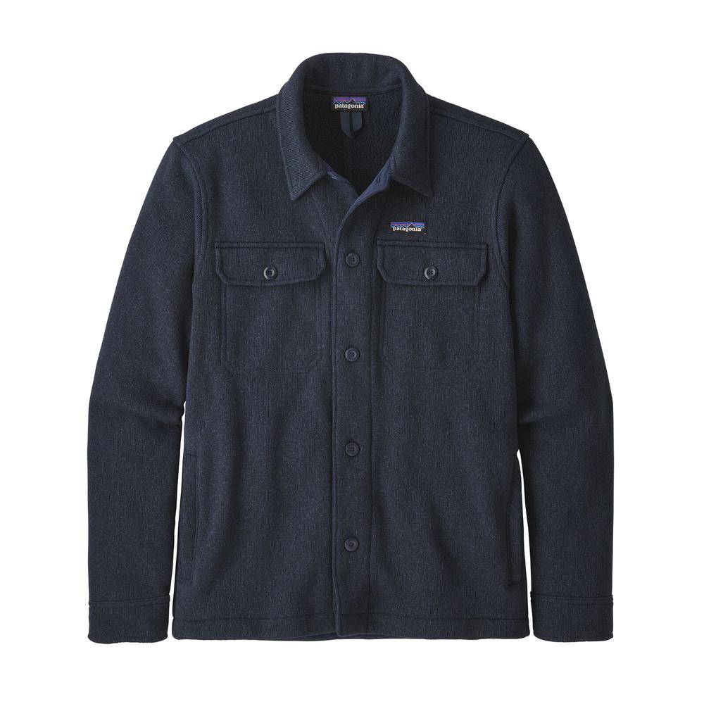 Patagonia Men's Better Sweater Fleece Shirt Jacket NEWNAVY