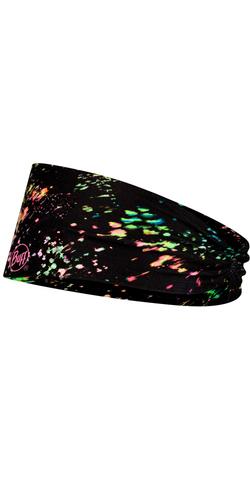 Buff Coolnet UV Ellipse Headband Speckled Black
