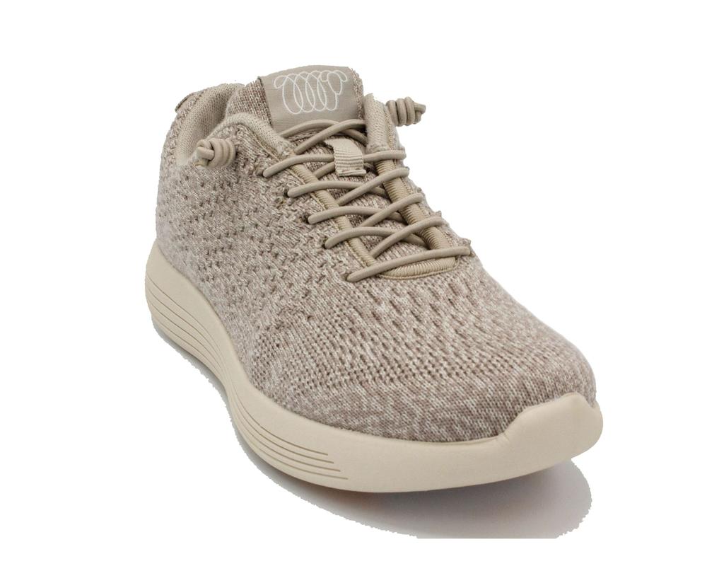 Woolloomooloo Belmont Lace Up Wool Sneaker NATURAL