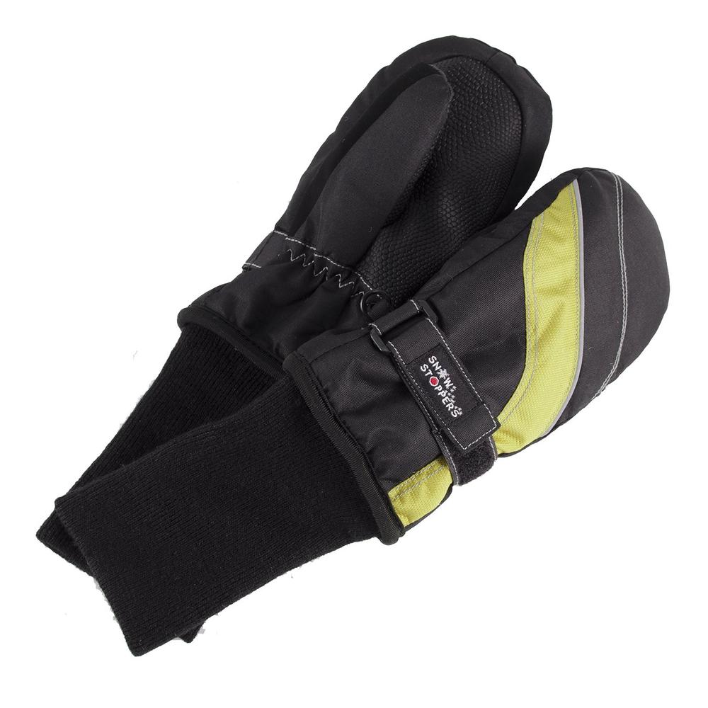 Snowstoppers Kids' Extended Cuff Ski and Snowboard Mittens LIME_GRN