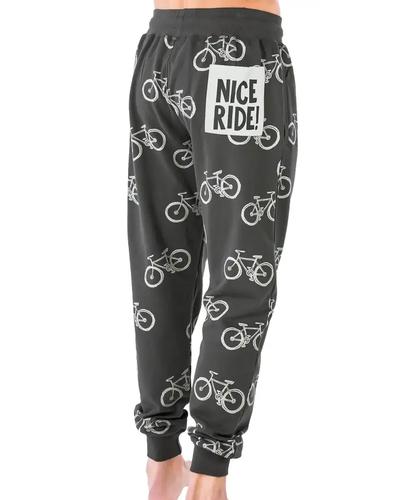 Lazy One Men's Nice Ride Bicycle Jogger Pajama Pants
