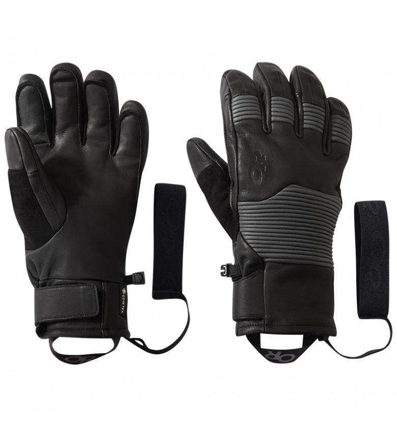 Outdoor Research Men's Point n Chute GoreTex Sensor Glove BLK_STORM