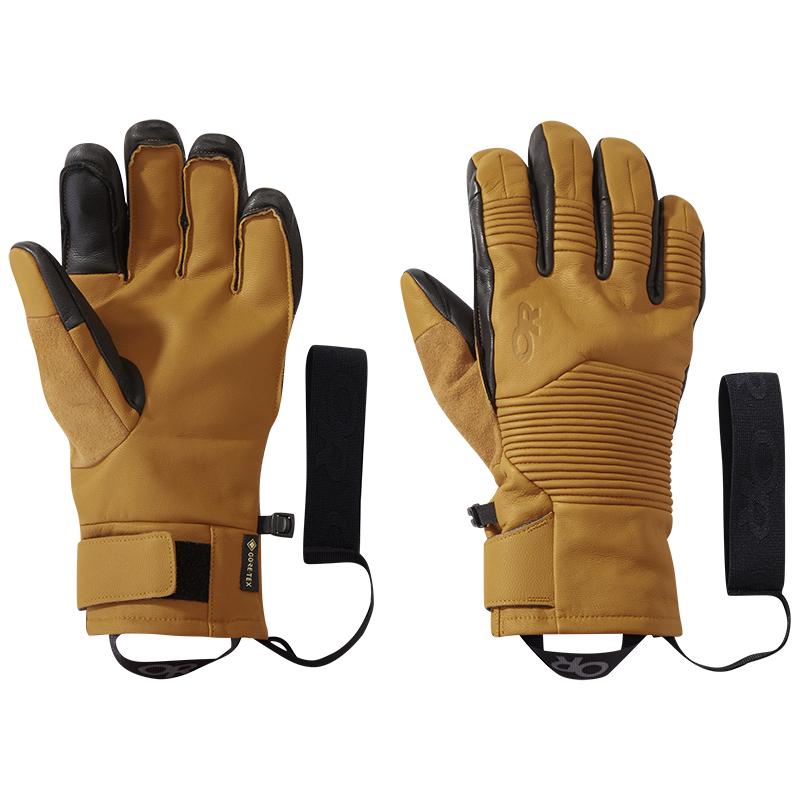 Outdoor Research Men's Point n Chute GoreTex Sensor Glove NAT_BLK