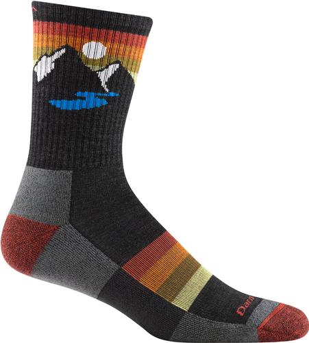 Darn Tough Men's Sunset Ridge Micro Crew Lightweight Hiking Sock
