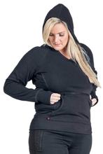 Dovetail Workwear Women's Anna Pullover Hoodie BLACK