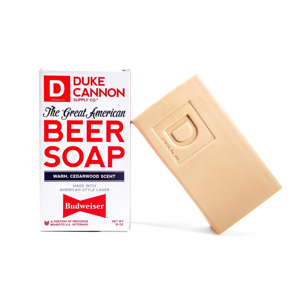  Duke Cannon Great American Budweiser Soap Cedarwood Scent