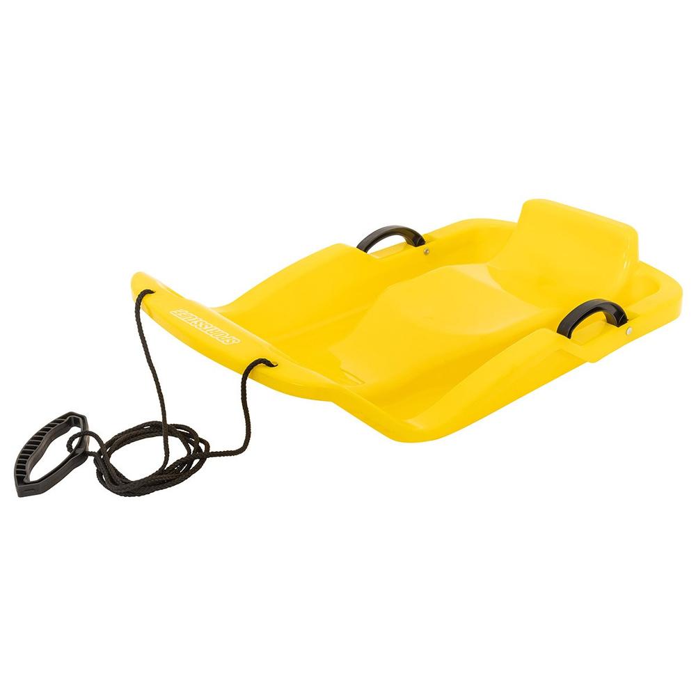 AIrhead Kids Classic Sled with Brakes YELLOW