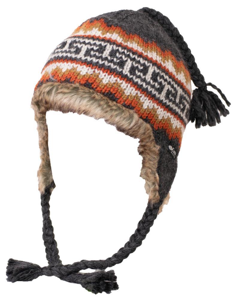 Everest Designs Lama Faux Fur Hat CHAR