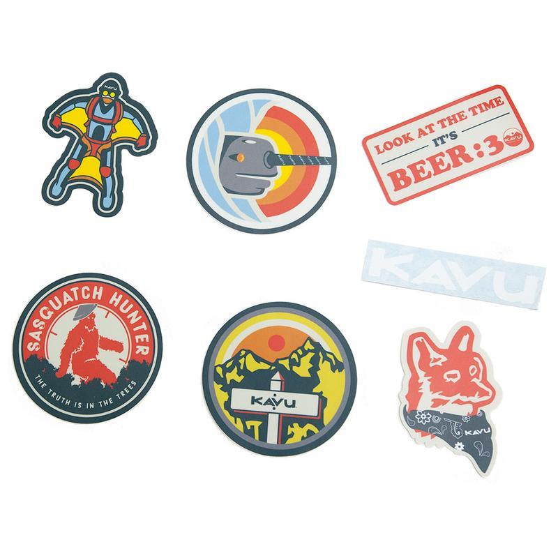  Kavu Scout Badges Sticker Pack