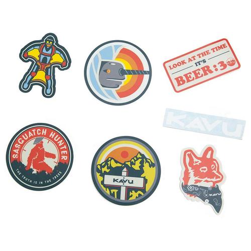 Kavu Scout Badges Sticker Pack