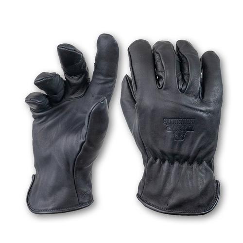 Bear Knuckles Double Wedge Thin Fleece-Lined Water Resistant Cowhide Driver Glove