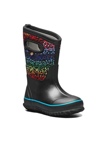 Bogs Kids' Classic Rainbow Dots Boots