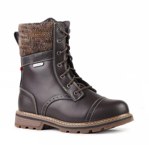 NexGrip Women's Ice Ruby 2 Winter Boot with Built in Crampons BROWN