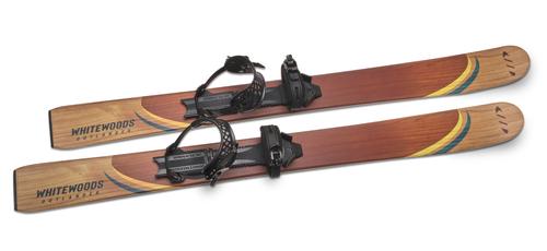 Erik Sports Outlander Metal Edge Ski and Pole Set with Bindings