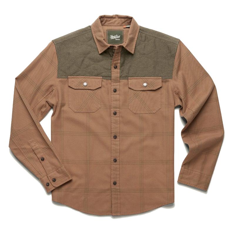 Howler Brothers Men's Quintana Quilted Flannel ADOBE_TAN