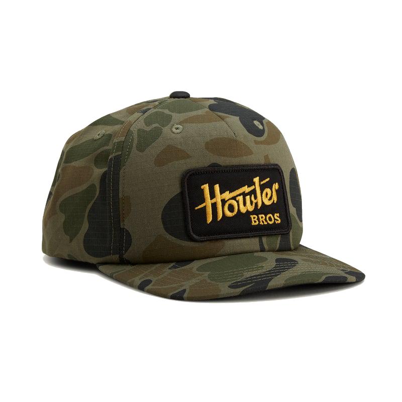 Howler Brothers Men's Snapback Hat ELECTRIC/CAMO