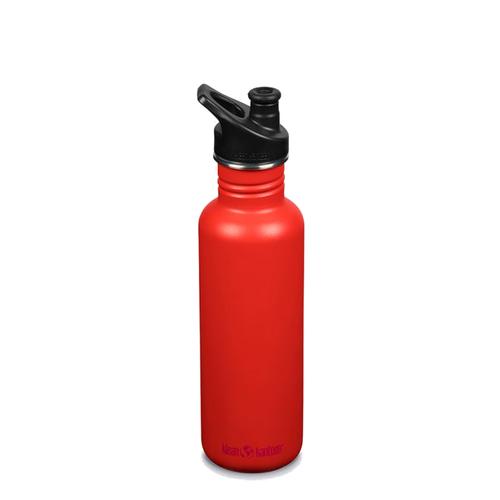 Klean Kanteen Classic 27oz Bottle with Sport Cap Tiger Lily