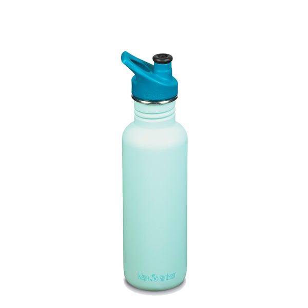 Klean Kanteen Classic 27oz Bottle with Sport Cap Blue Tint BLUE_TINT