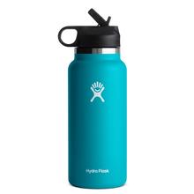 Hydro Flask 32oz Wide Mouth Bottle with Straw Lid LAGUNA