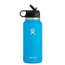 Hydro Flask 32oz Wide Mouth Bottle with Straw Lid PACIFIC