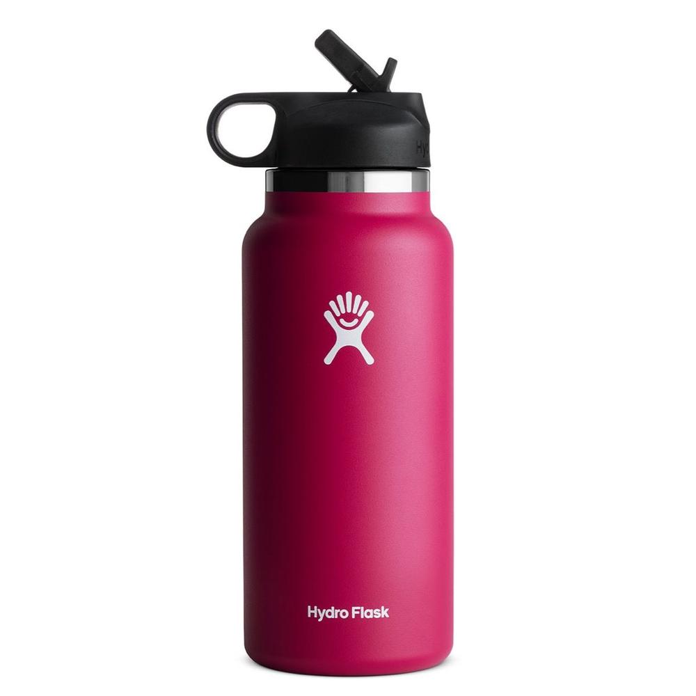 Hydro Flask 32oz Wide Mouth Bottle with Straw Lid SNAPPER