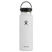 Hydro Flask 40oz Wide Mouth Bottle with Flex Cap WHITE