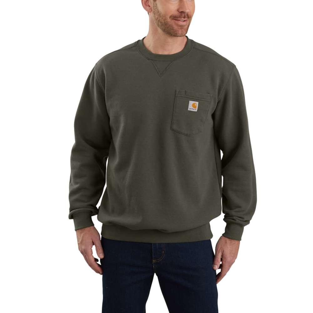  Carhartt Men's Loose Fit Midweight Crewneck Pocket Sweatshirt
