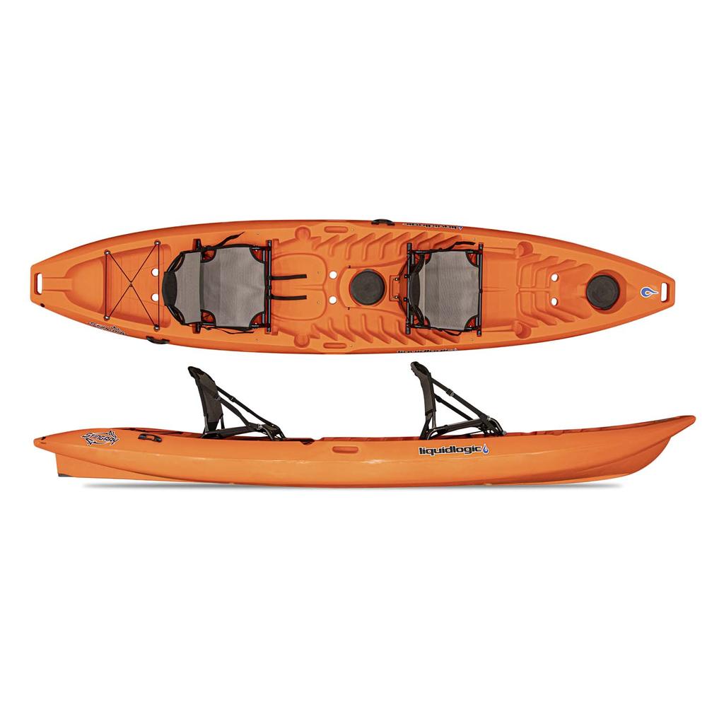 Liquidlogic Stingray 13.5 Tandem Kayak ORANGE