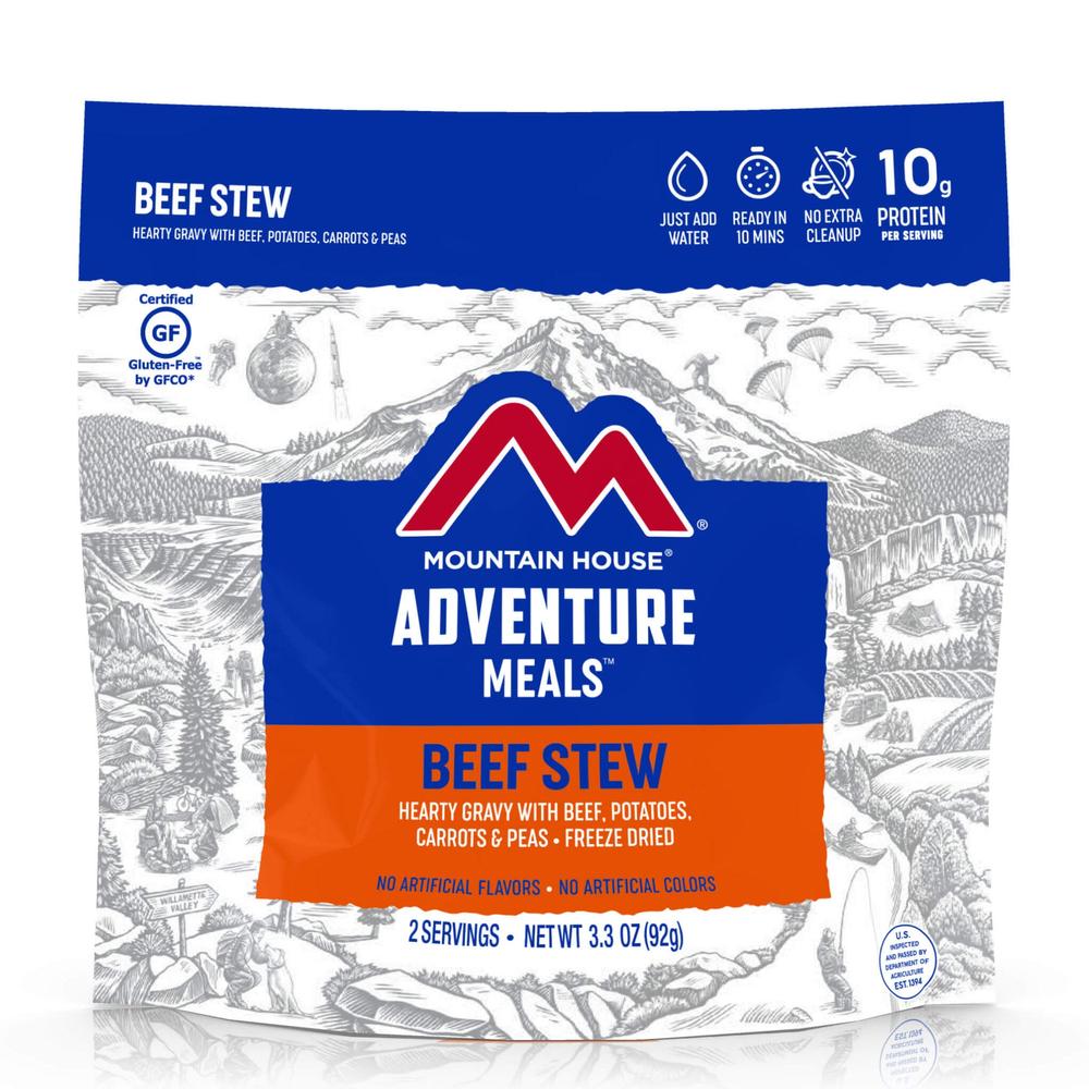  Mountain House Beef Stew Freeze Dried Meal