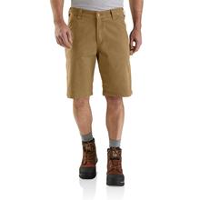 Carhartt Men's Rugged Flex Relaxed Fit Canvas Utility Work Shorts HICKORY